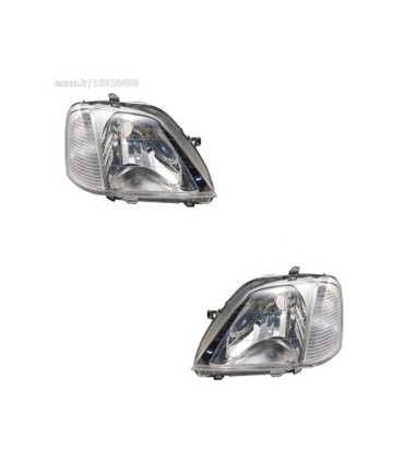 چراغ جلو چپ بدون لامپ ال90-- 40102104