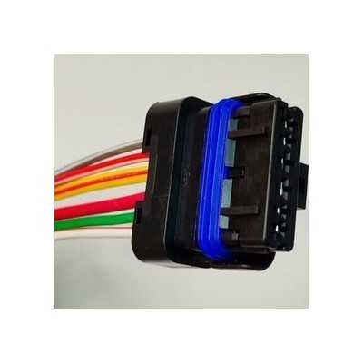 سوکت|کویل 206 T2 سوکت طوسی بهرام4پین