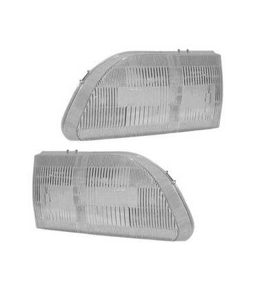 شیشه چراغ جلو صبا پلی کربنات راست mcs