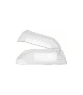 شیشه چراغ جلو پراید 131 راست پلی کربنات mcs