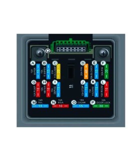 جعبه فیوز کامل پراید با فیوز جدید