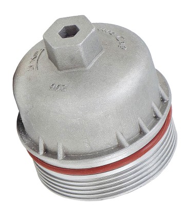 درب فیلتر روغن206فلزی داکوه