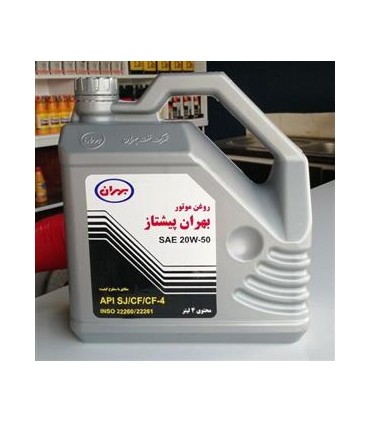 روغن موتور 4 لیتری بهران 20*50 ایساکو-7018