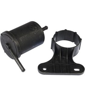 صافی بنزین 132 یک سر کج پلیمری MCS